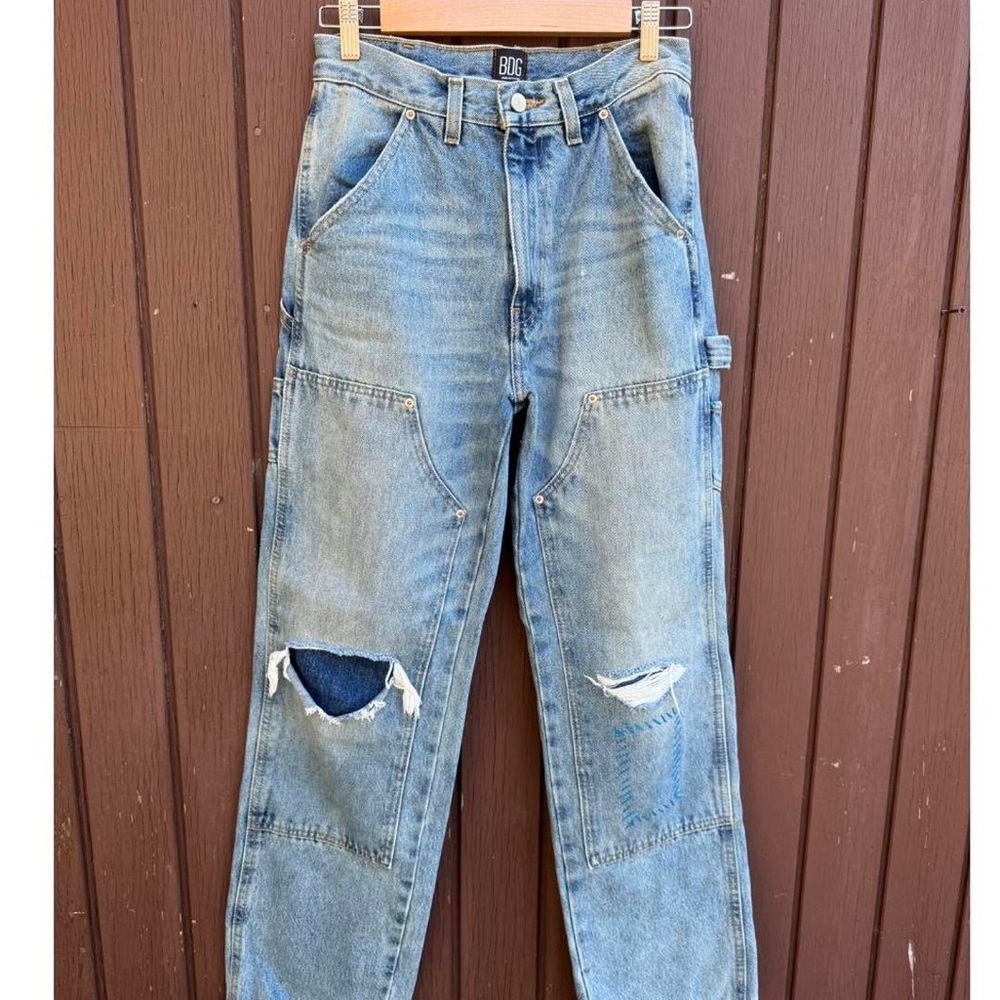 BOG Distressed Carpenter Jeans - Light Wash - Size 29